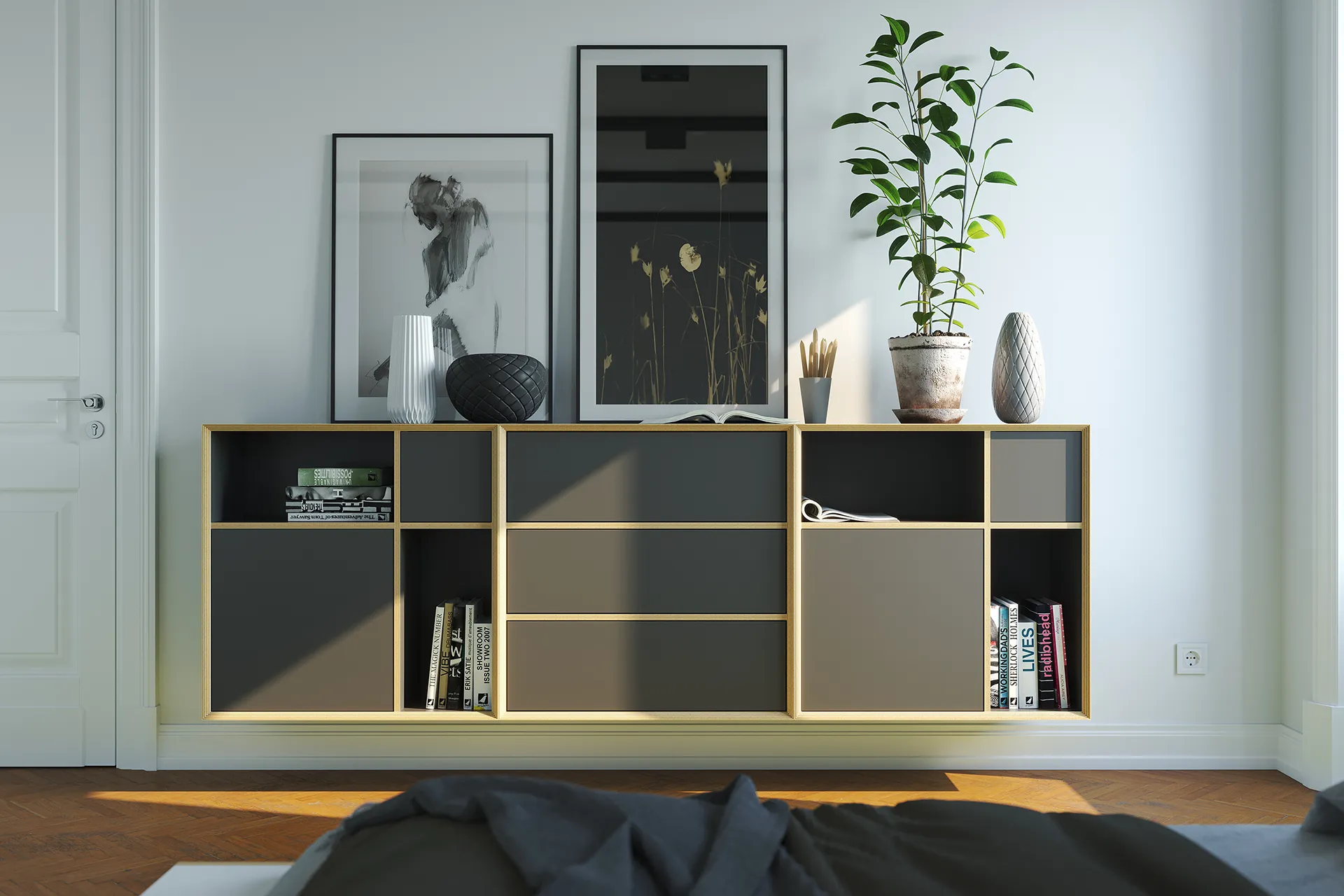 | Living Sideboard VERTIKO Small Müller Regal