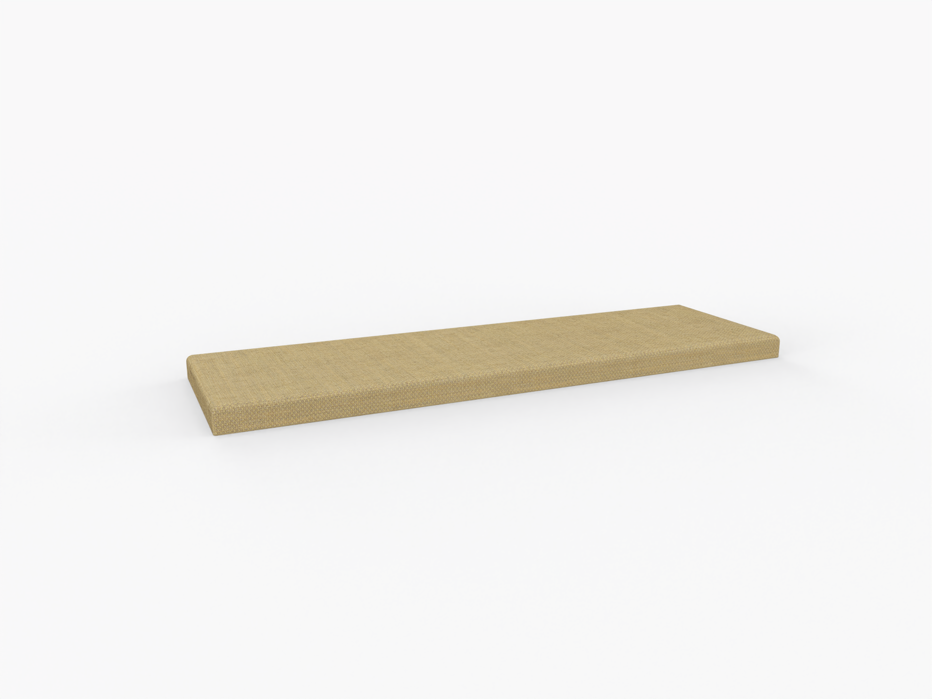 Seat cushion for storage bench