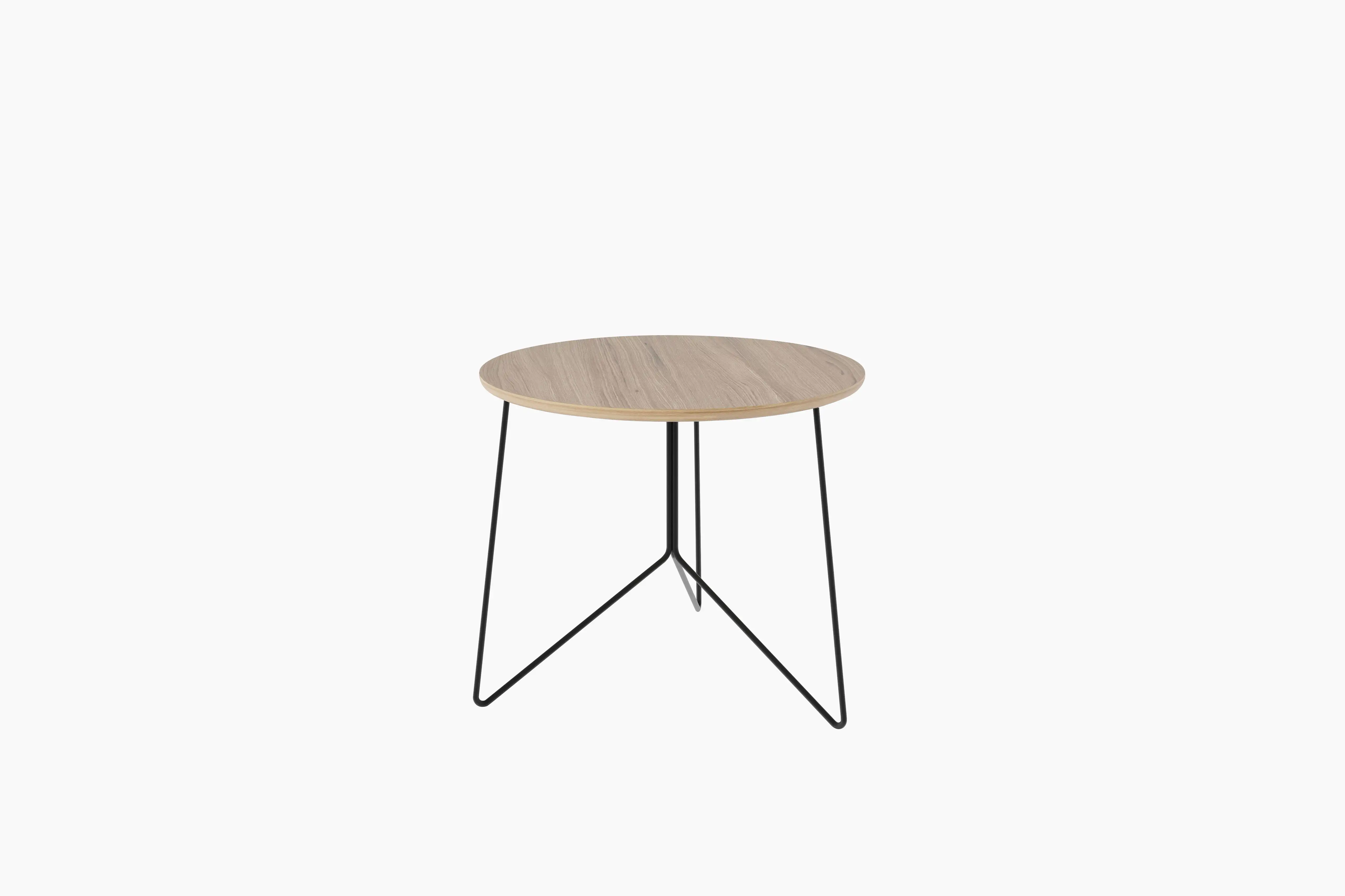 Miro low eiche Metallgestell