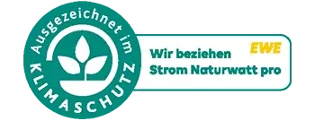 Logo Ausgezeichnet im Klimaschutz