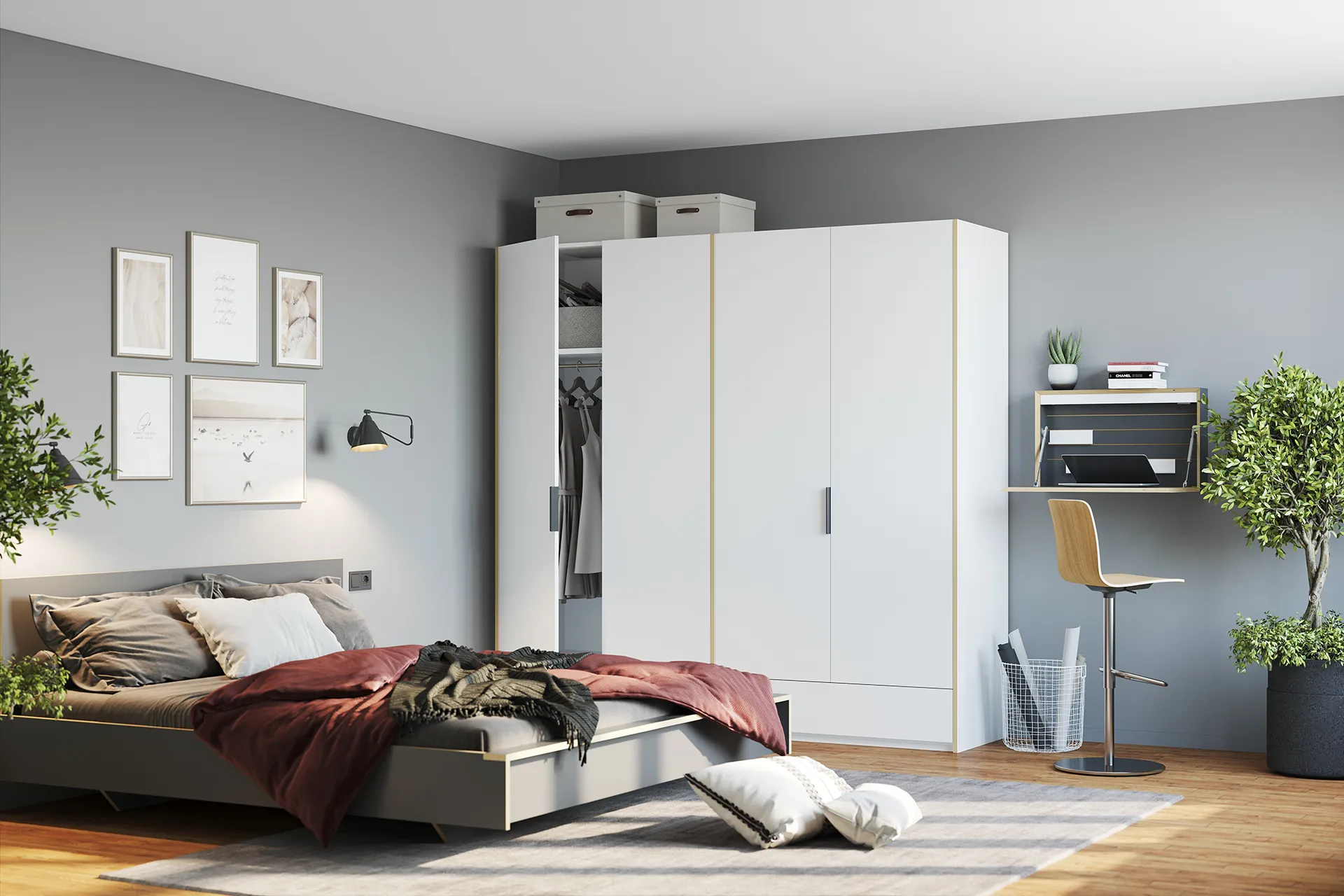 MODULAR PLUS Kleiderschrank